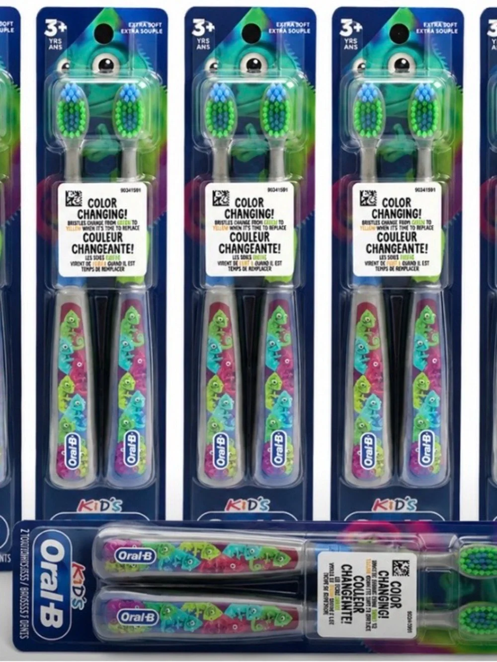 ✨Oral-B Kids Disney Pascal Tangled Toothbrushes - 6 Pack Brand New